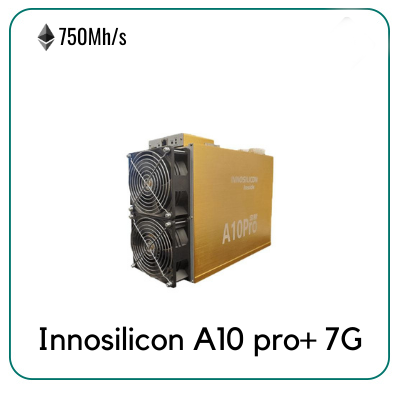 Innosilicon A10 Pro+ 750MH/S 7GB Ethash Miner