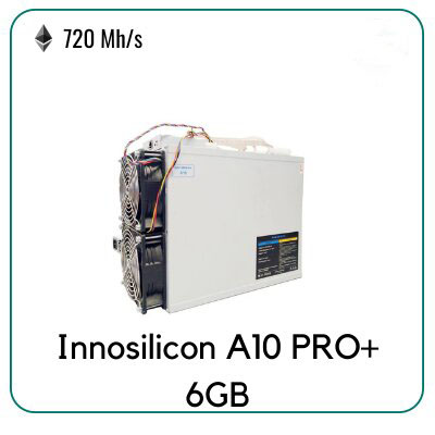 Innosilicon A10 Pro+ 720MH/S Ethash Miner