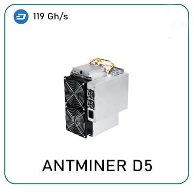 Bitmain Antminer D5 with PSU