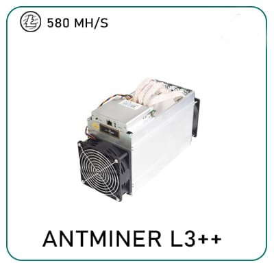 Bitmain Antminer L3++ 580 MH/s Dogecoin/Litecoin
